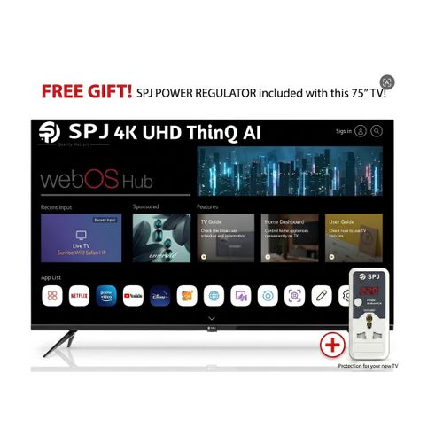 SPJ 75 Inch Class 4200 Series ULED Mini-LED Google Smart TV - Quantum Dot Color