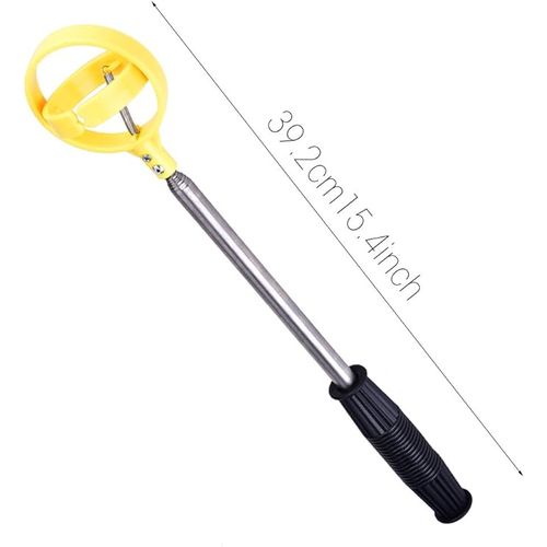 Empty Golf Ball Retriever Telescopic Automatic Locking Scoop