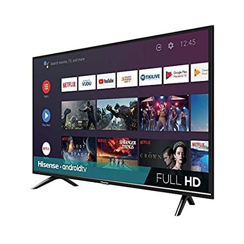 Hisense 43" Smart[Youtube,Netflix viewing etc]+Inbuilt Free to Air Decoder LED TV-Black