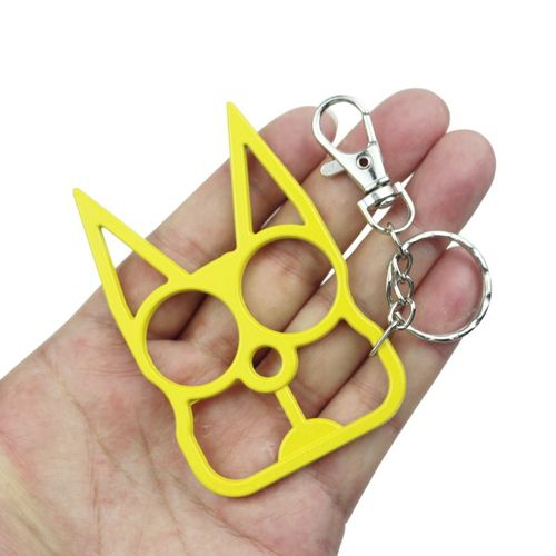 Yellow Mulitfuction Outdoor Keyholder Gadgets Tools For Women