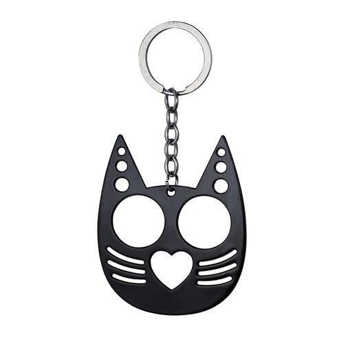 Empty Black Mulitfuction Outdoor Keyholder Gadgets Tools For Women