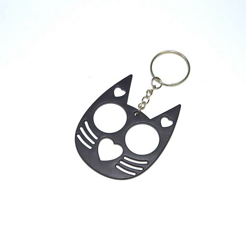 Empty Black Mulitfuction Outdoor Keyholder Gadgets Tools For Women