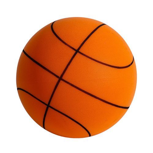 Children's Toys Plastic Bouncy Basketball--Orange-L