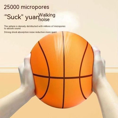 Children's Toys Plastic Bouncy Basketball--Orange-L