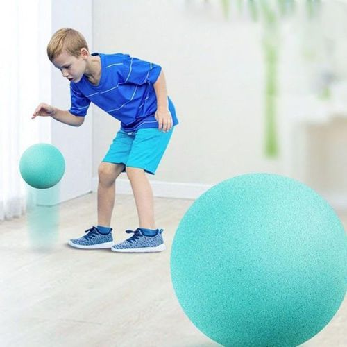 Children's Toys Plastic Bouncy Basketball--Orange-L