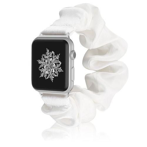 Watch Bands Replacement Cloth Soft For 38/40/41mm Unisex White