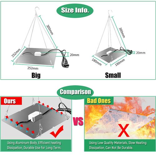 LED Plant Grow Light 1000W Full Spectrum Hydroponic Growing Lamp Plants