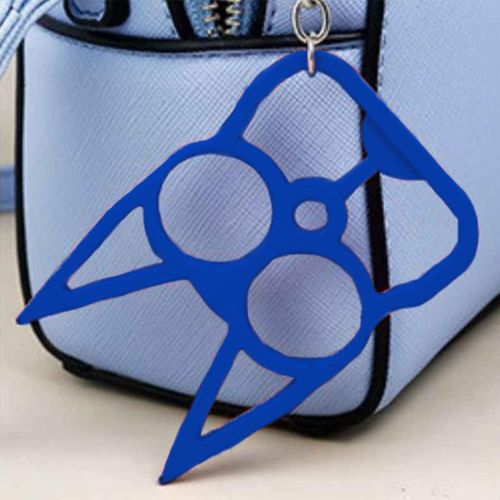 Blue Mulitfuction Outdoor Keyholder Gadgets Tools For Women