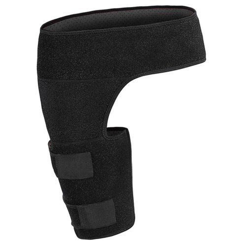 Anti-muscle Strain Sports Hip Thigh Belt Black
