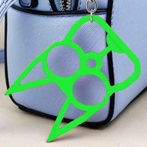 Green Mulitfuction Outdoor Keyholder Gadgets Tools For Women
