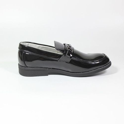Fashion Children Boys Formal Dress Shoes-Black