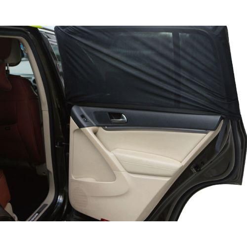 Car Side Window Sunshade To Block UV Rays-Black-100X54cm