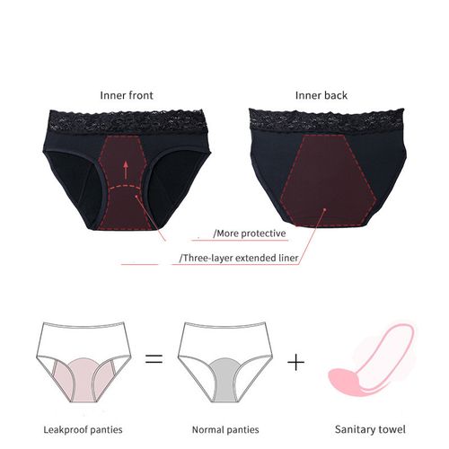 Underwear Cotton Lace Panties Soft  Hipster Stretch Full Ladies Briefs For Women