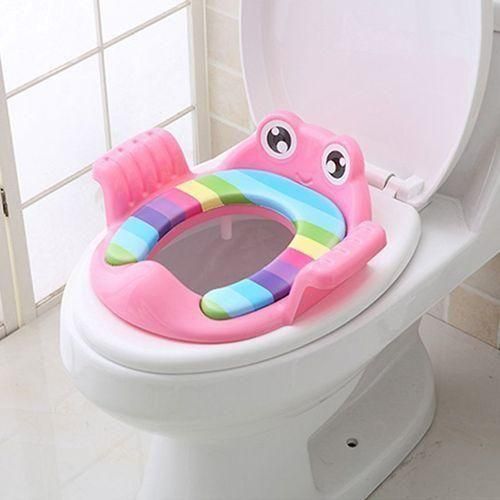 Baby Toilet Auxiliary Seat Cushion Pink