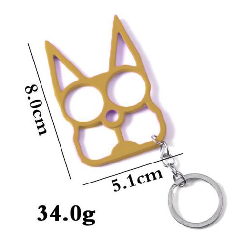 Gold Mulitfuction Outdoor Keyholder Gadgets Tools For Women