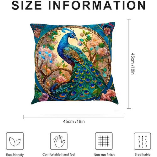 Empty Throw Pillow Cover Soft Pillowy Cushion Beddings Casing