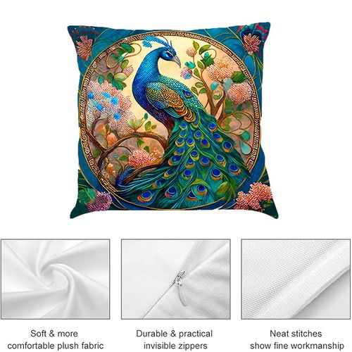 Empty Throw Pillow Cover Soft Pillowy Cushion Beddings Casing