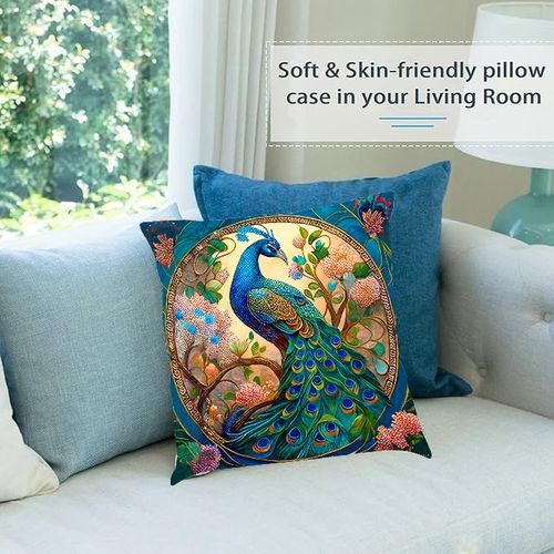 Empty Throw Pillow Cover Soft Pillowy Cushion Beddings Casing