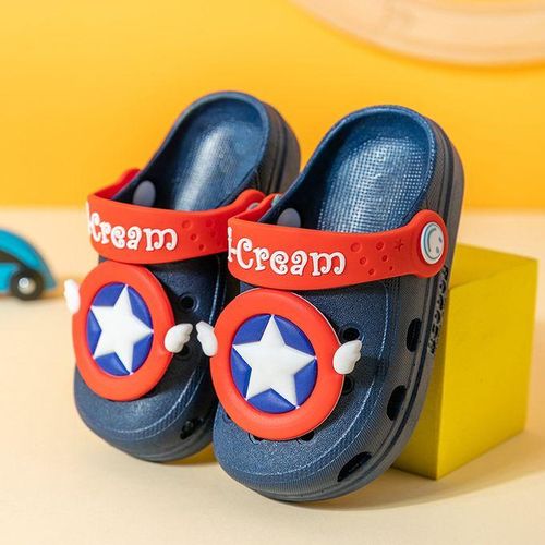 Soft Rubber PVC Children's Sandals Shoes Anti-slip Summer