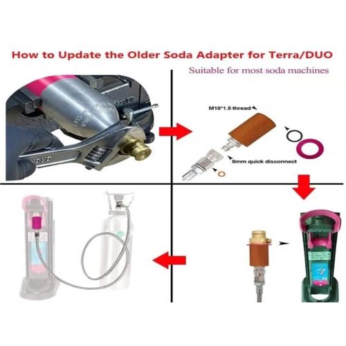 SUIT* Quick Connect Adapter Thread Adapter Sodas Hose