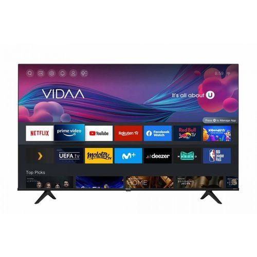 Hisense 50 Inch 4K UHD Smart Frameless LED TV + Free 26''-65'' TV Wall Mount - Black