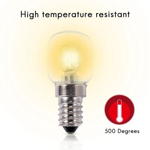 915 Generation E14 High Temperature  500 Degrees 25W Halogen Bubble Oven  E14 250V 25W Quartz