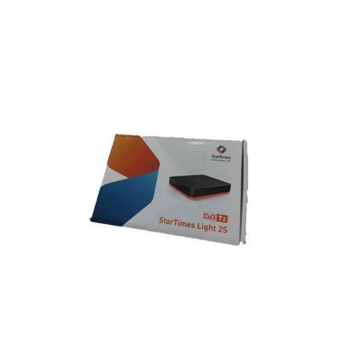 Startimes Decoder, Antenna + 1 Month Subscription Package - Black