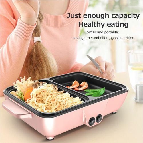 Electric Grill Pan 2 Speed Household Multifunctional Small