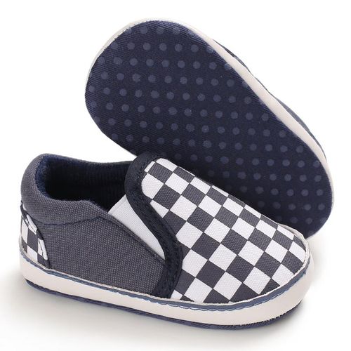 Spring And Autumn Period 0-1 Year Old Newborn Baby Shoes Canvas Bean Shoes Soft Soled Anti Slip And Wear Resistant Sneakers
