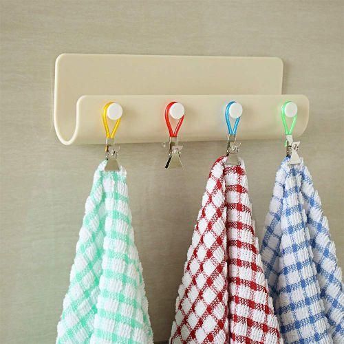 Tea Towel Clips Cloth Hanging Metal Clips Hand Towel