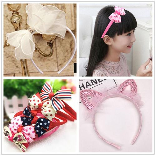 10pcs Plastic Hair Band Hoop Headband Headwear for DIY Hair