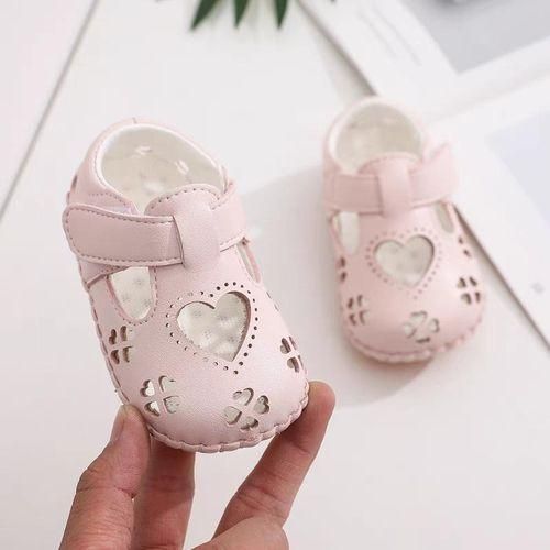 SpringSummer Girl Baby Sandals Soft Rubber Sole Anti Slip Hollow Sandals Lightweight And Durable Walking Shoes