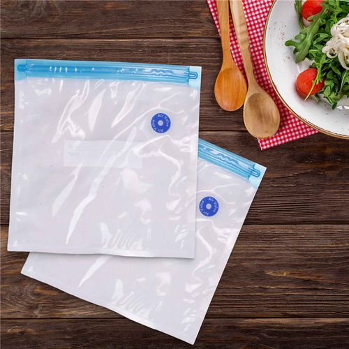 Sous Vide Bags 15Pack Reusable Electric Vacuum Food Storage