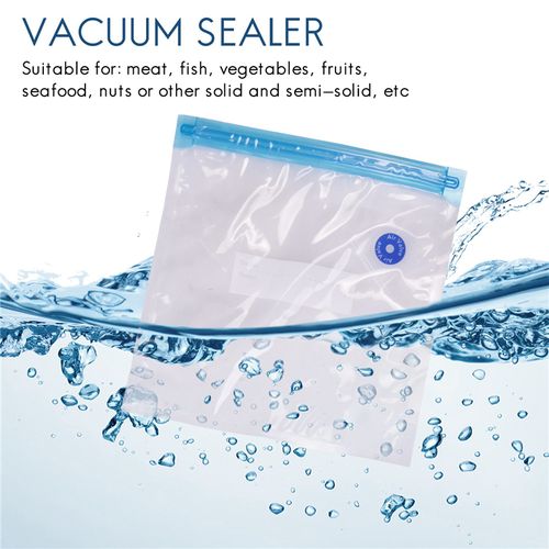 Sous Vide Bags 15Pack Reusable Electric Vacuum Food Storage