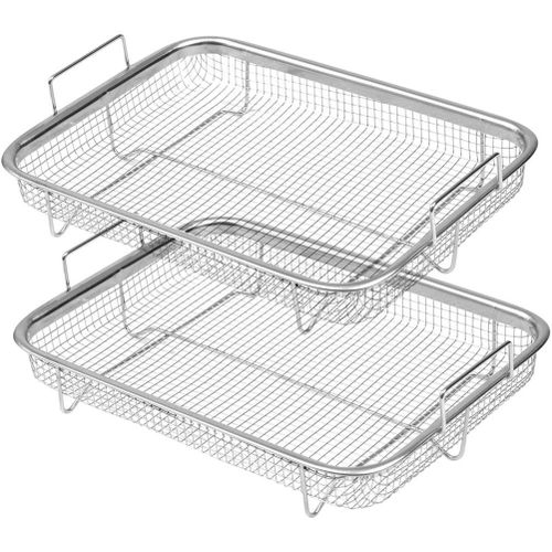 Air Fryer Basket for Oven, Stainless Steel Grill Basket, Non