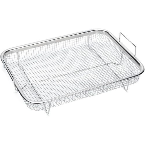 Air Fryer Basket for Oven, Stainless Steel Grill Basket, Non