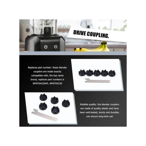 6 Packs 9704230 Blender Coupler Blender Coupling Replacment