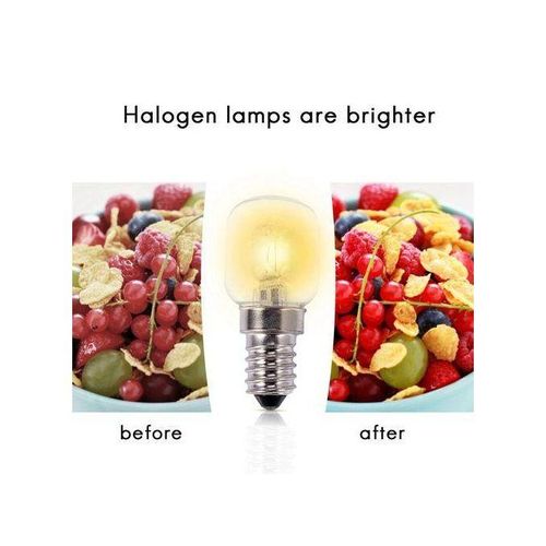 E14 High Temperature  500 Degrees 25W Halogen Bubble Ov
