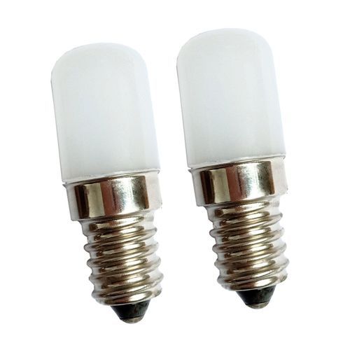 2 X 2x Small Light Bulb E14 Sturdy Parts Cold White Light