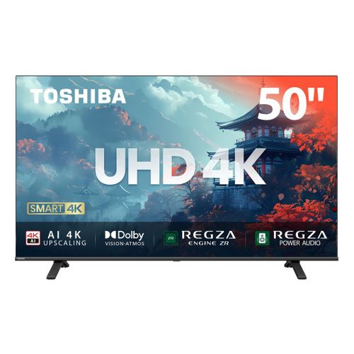 Toshiba 50 Inch 4K UHD Smart VIDAA TV (50c350kw) - Black(3 YRS WRTY)