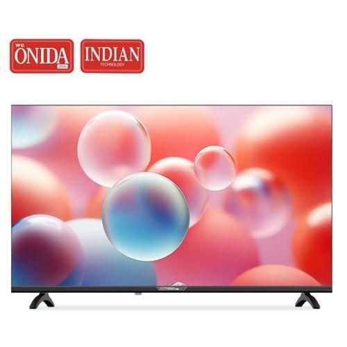 Onida Plus 43 Inch Frameless FHD Android 13 Smart TV (With Indian Technology)- Silver