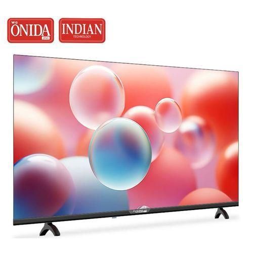 Onida Plus 43 Inch Frameless FHD Android 13 Smart TV (With Indian Technology)- Silver