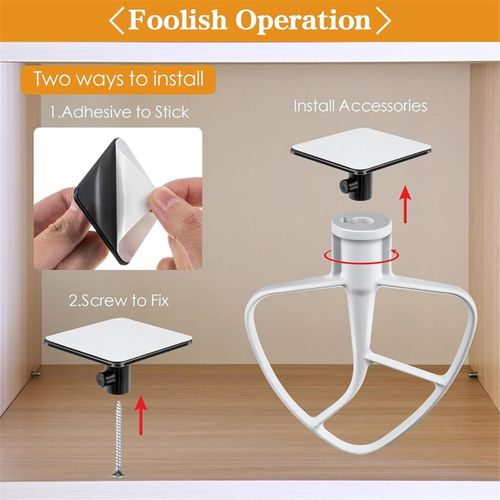 Stand Mixer Attachment Holders, 4 Pack Food Mixer Accessorie