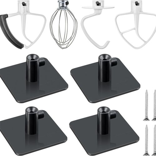 Stand Mixer Attachment Holders, 4 Pack Food Mixer Accessorie