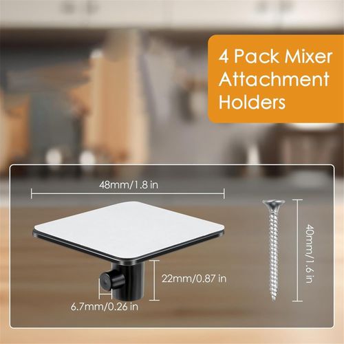Stand Mixer Attachment Holders, 4 Pack Food Mixer Accessorie