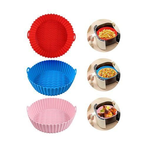 Fryer Silicone Pot, 7.5 Inch Air Fryer Basket, Air Fryer Acc