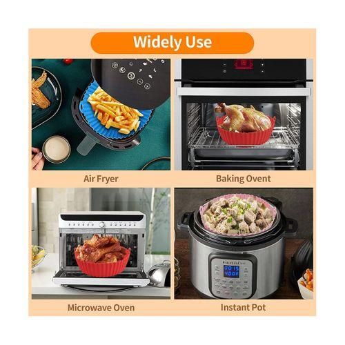Fryer Silicone Pot, 7.5 Inch Air Fryer Basket, Air Fryer Acc