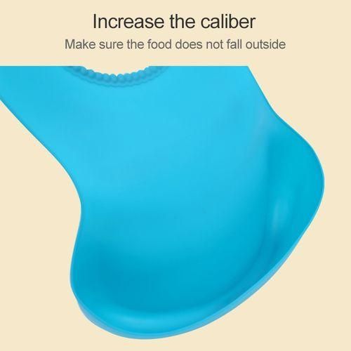 Baby Infant Toddler Waterproof Silicone Bib Infants Feeding Lunch Rollup Apron