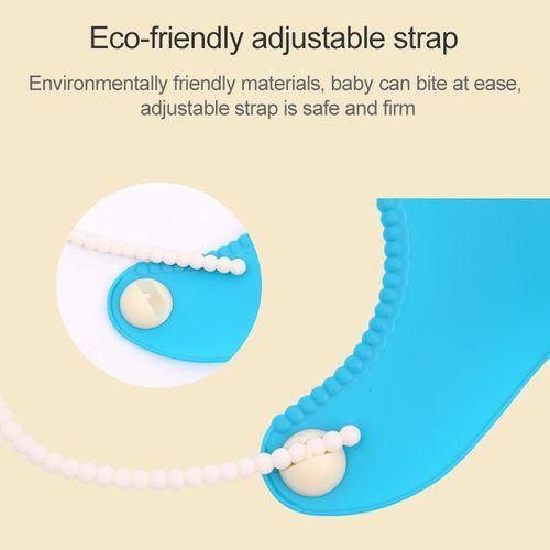 Baby Infant Toddler Waterproof Silicone Bib Infants Feeding Lunch Rollup Apron