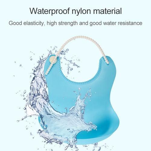 Baby Infant Toddler Waterproof Silicone Bib Infants Feeding Lunch Rollup Apron